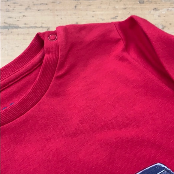 Red long sleeve boys graphic T-shirt - Picture 2 of 6